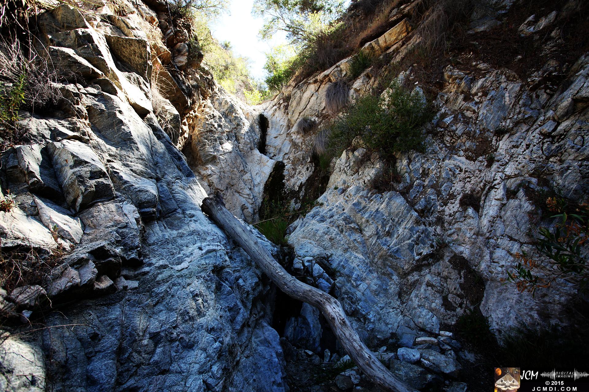 Whitney Canyon Hike dry waterfalls